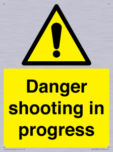Danger shooting in progress